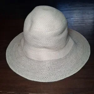 J Crew Cream Woven Cotton Brimmed Floppy Sun Hat J. Crew | Accessories | J Crew Cream Woven Cotton Brimmed  main image 3